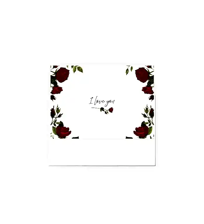 I Love You Card Card