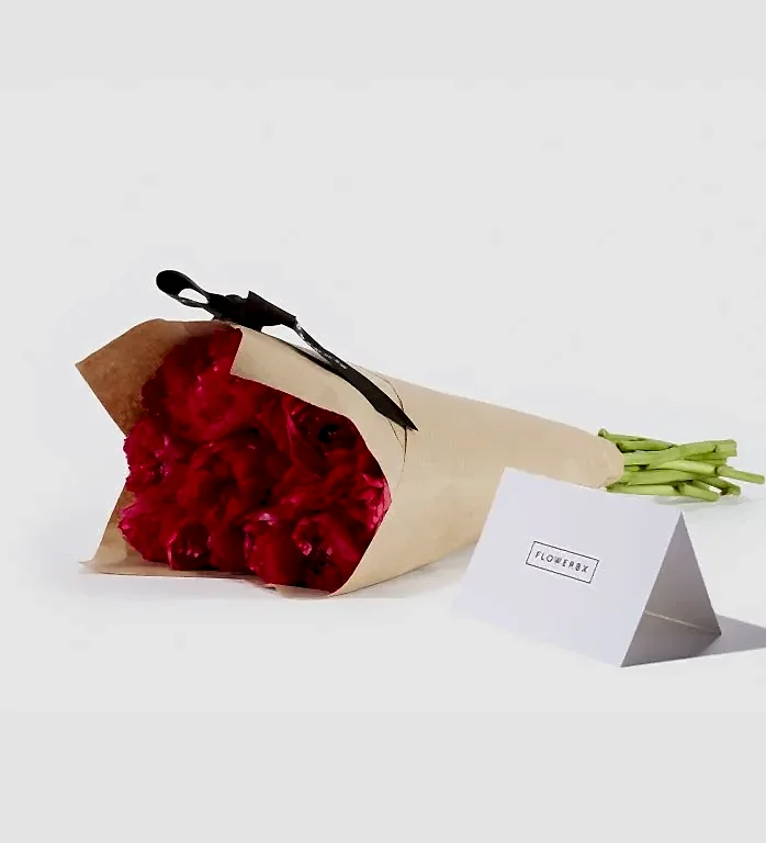 10 Stems in our complimentary gift wrap