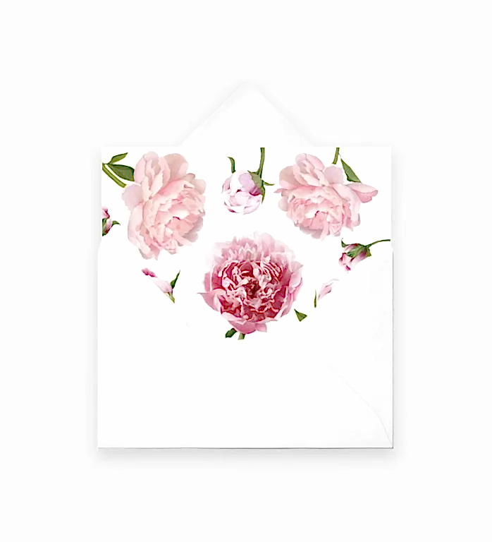 The Peony Card - Pink