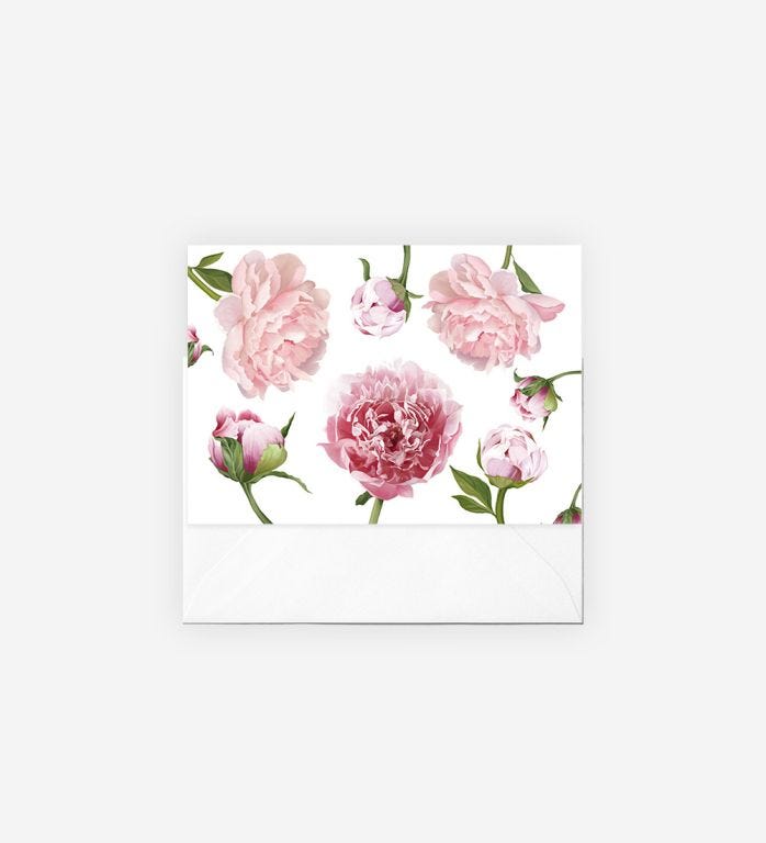 The Peony Card - Pink