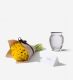 Daffodil Vase Set - 50 Buttery Blonde Daffodils with a Royal Windsor Vase