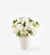 Cotton Cloud Ivory - Classic in a Small Mayfair Blanc Vase
