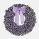 Jubilee Wreath with Lilac Velvet Ribbon