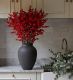 20 Stems of Elf Red Ilex in Large Mayfair Onyx Vase