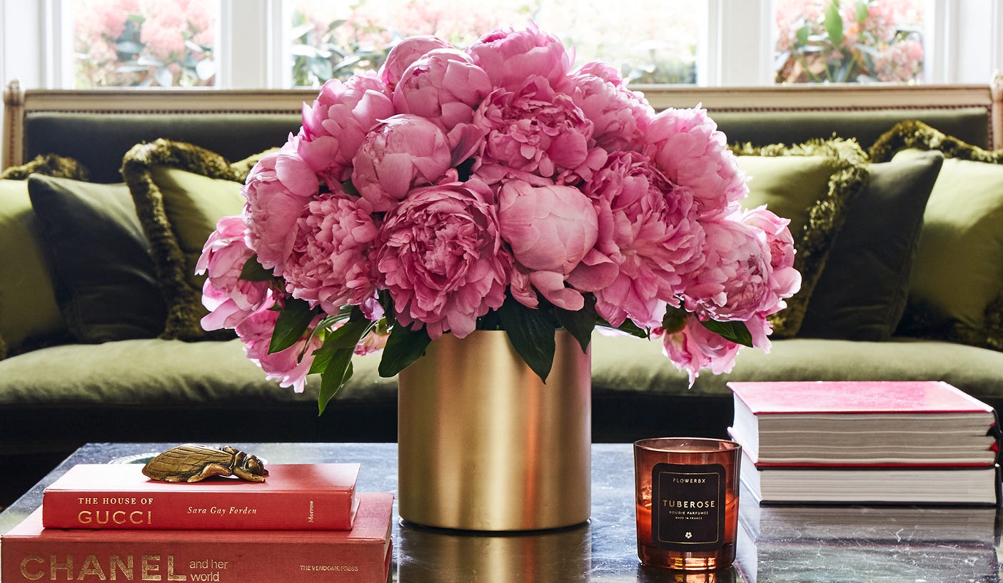 Luxury Peony Bouquet - FLOWERBX