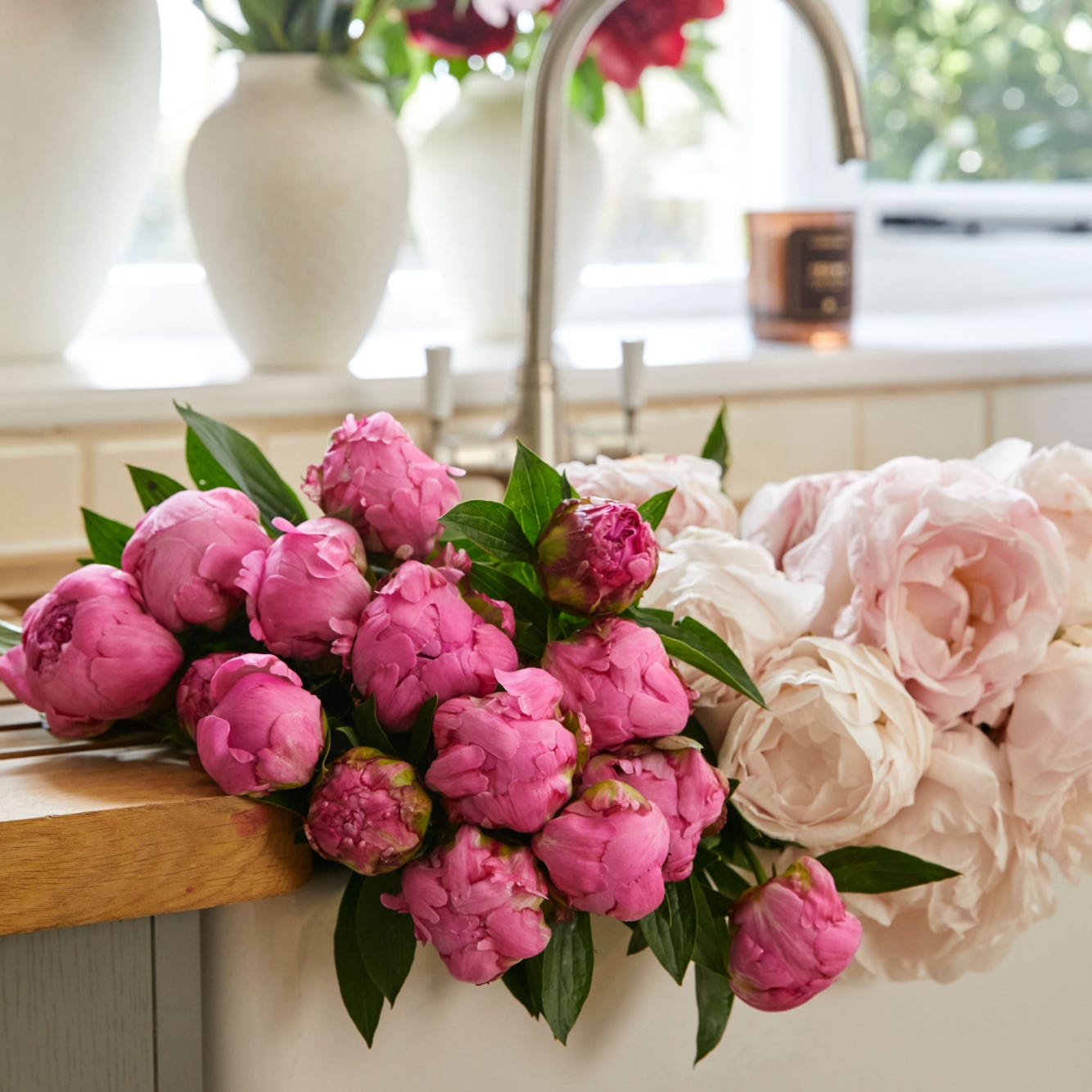 Luxury Peony Bouquet - FLOWERBX